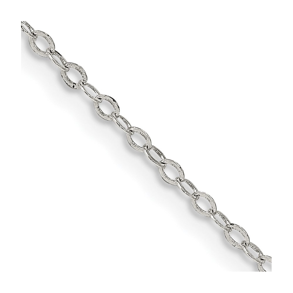 West Coast Jewelry Sterling Silver 2.75mm Oval Rolo Chain West Coast Jewelry Sterling Silver 2.75mm Oval Rolo Chain
